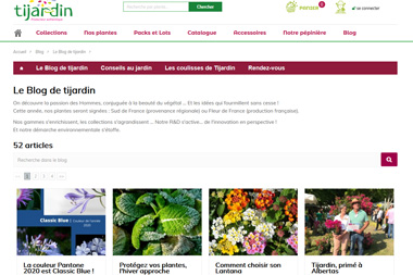 blog conseils de producteurs à jardinier amateur Tijardin