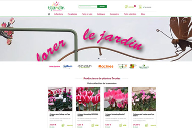 Site Tijardin Vente directe producteur horticulteur
